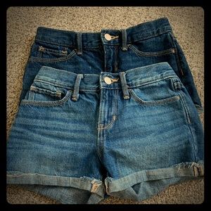 Denim shorts set :) every cute!!